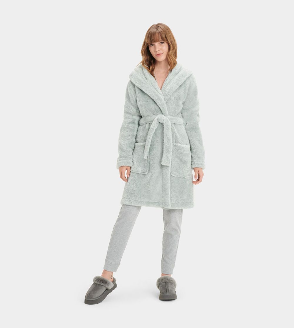 Ugg Robe Womens - Ugg Aarti Turquoise - 987DZOTNC